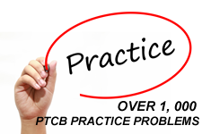 Online PTCB Practice Problems - 1,000+ Question Pool