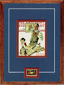 Norman Rockwell Pharmacist Print with Pharmacy Stamp